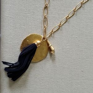 Stella & Dot carla tassel necklace